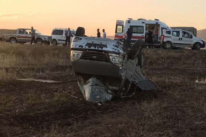 Nusaybin'de trafik kazası: 1 ölü, 1 yaralı