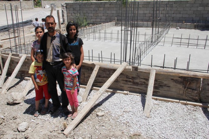 Van'da diyaliz hastasına ev yapılıyor