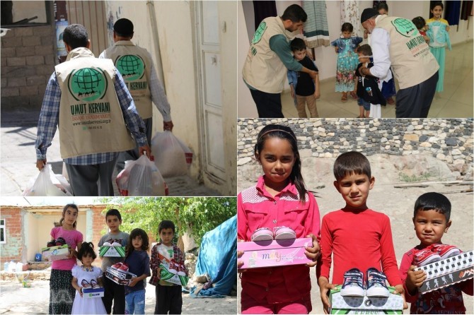 Kerwana Ûmudê xebatên xwe yên alîkariyê bênavber didomîne