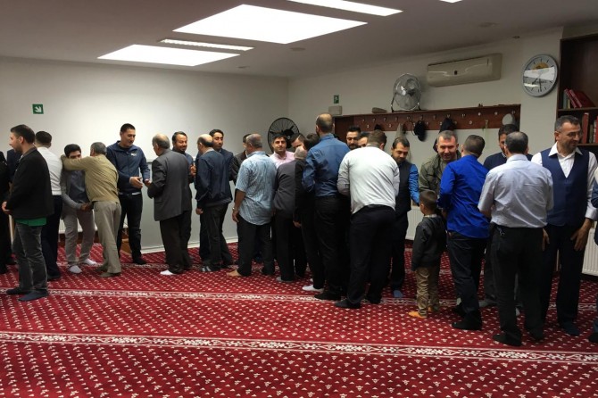 Belçika'da bayram coşkusu