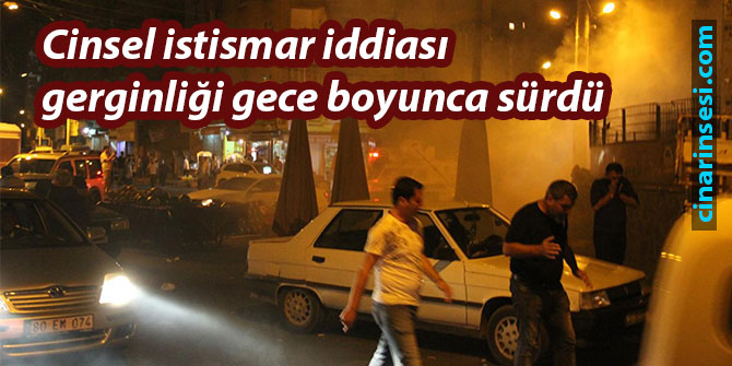 Diyarbakır Bağlar'daki cinsel istismar iddiası gerginliği gece boyunca sürdü