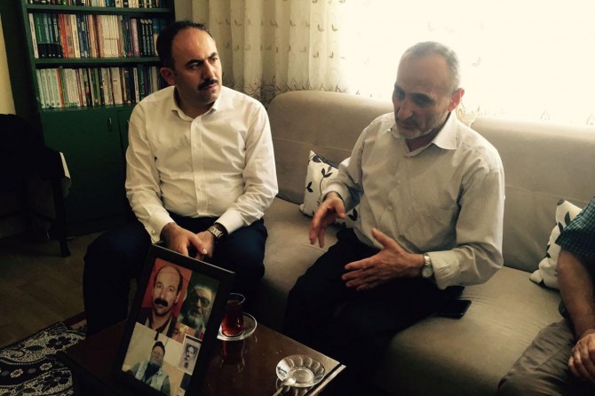 HÜDA PAR’dan şehit ailelerine ziyaret