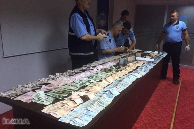 71 thousand TL found on beggar