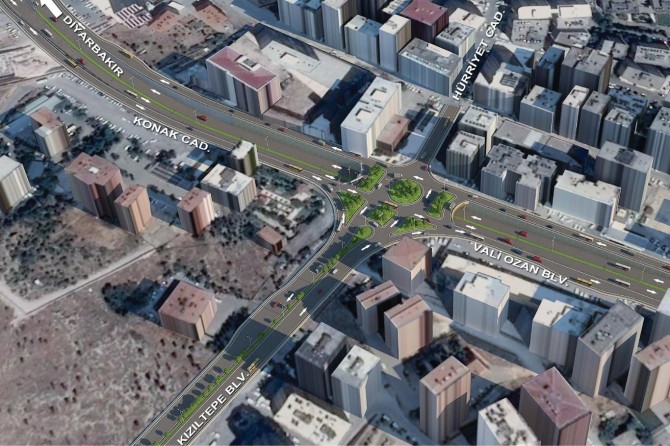 İlk battı-çıktı Kızıltepe Kavşağı'nda yapılacak