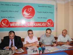 Saadet Partisi'nden Hakaret Filmine Kınama