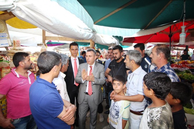 Ağrı Valisi Elban'dan esnaf ziyareti