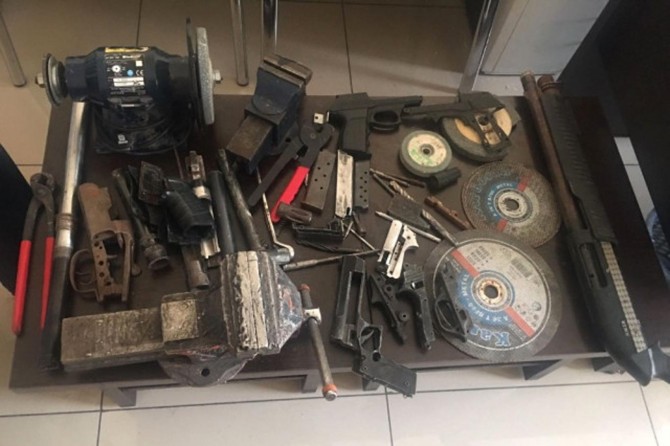 Gaziantep’te kaçak silah imalathanesine baskın