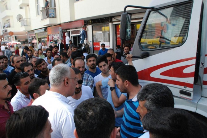 Ağrı esnafından dış cephe çalışmalarına tepki