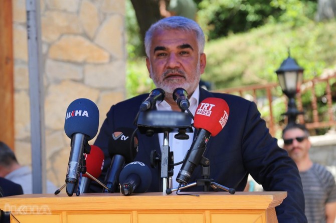 Yapıcıoğlu speaks in commemoration program of Başbağlar martyrs