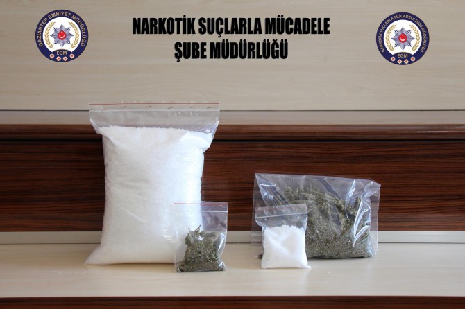 Gaziantep Şehitkamil'de uyuşturucu operasyonu: 4 gözaltı
