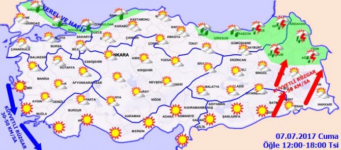 Türkiye geneli hava durumu nasıl olacak?