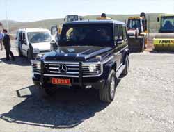 Zırhlı Makam Aracı Yollarda