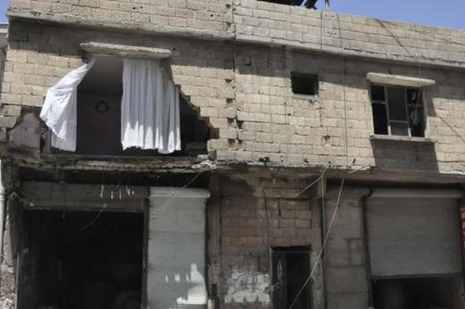 Suriyelilerin evinde göçük: 3 yaralı