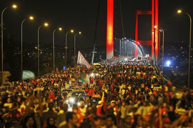 Birinci yılında '15 Temmuz Milleti'nin direnişi