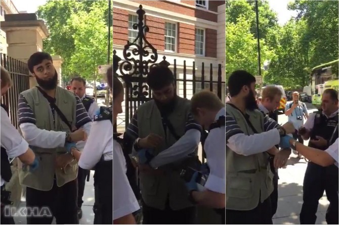 Helwesta polêsên Îngilistanê ya li hember Mislimanekî bû sedema bertekan