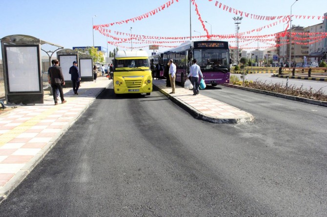 Eski emniyet durağı kullanıma açıldı