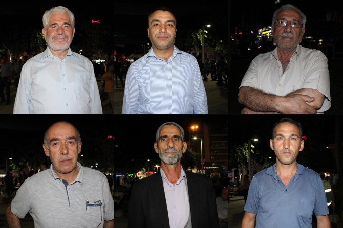 Elazığlılar 15 Temmuz darbe girişiminin yıl dönümünde duygularını paylaştı