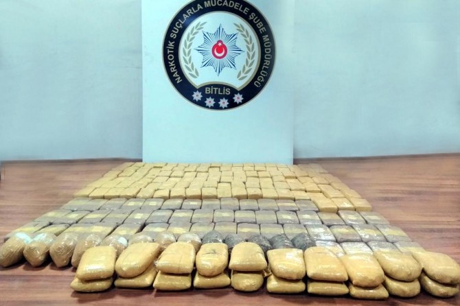 Bitlis’te eroin ele geçirildi