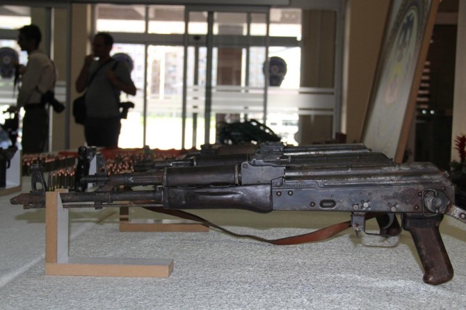 Diyarbakır'da çok sayıda mühimmat ele geçirildi