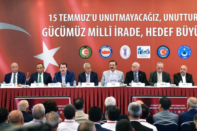 STK'lardan 81 ilde eş zamanlı 15 Temmuz'a ilişkin ortak açıklama