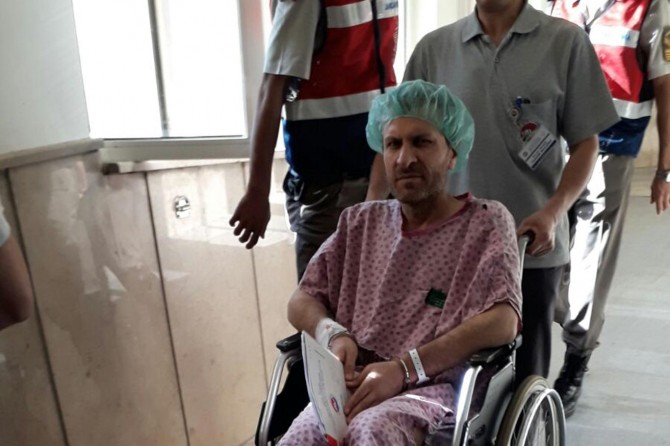 Hasta mahkum Alpsoy'un ameliyatı sona erdi