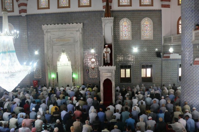 Şanlıurfa’da 15 Temmuz konulu hutbe okundu