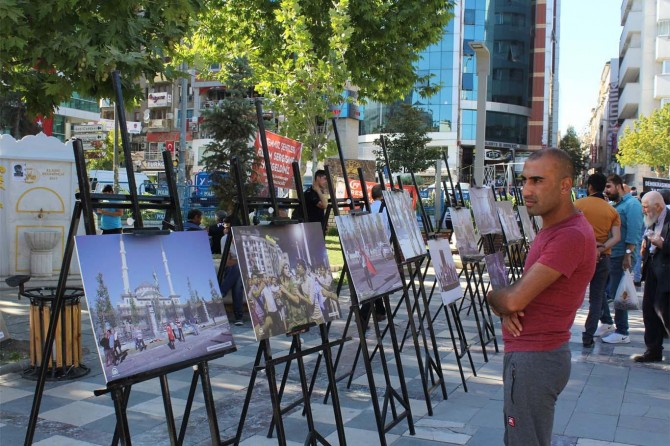 ​Elazığ’da Milli İradenin Yükselişi konulu fotoğraf sergisi