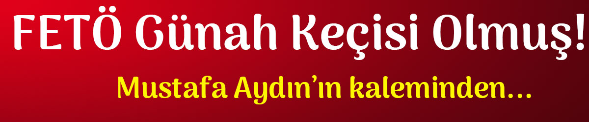 FETÖ Günah Keçisi Olmuş!