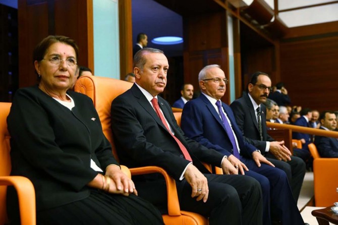 Cumhurbaşkanı Erdoğan, TBMM’de 15 Temmuz özel oturumuna katıldı