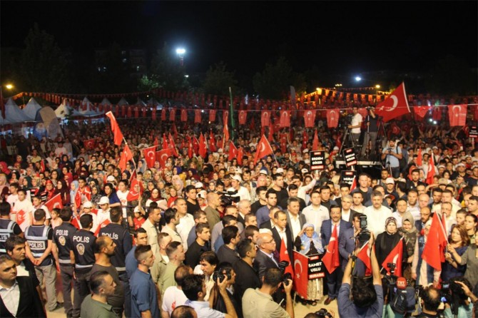 Diyarbakır’da 15 Temmuz etkinliği düzenlendi