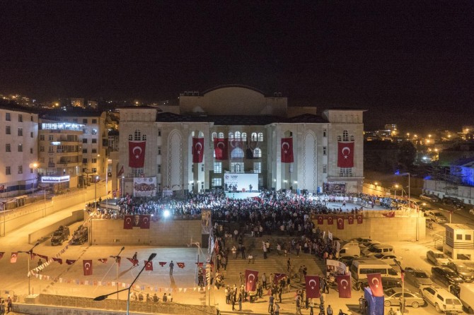Hakkari'de 15 Temmuz programı düzenlendi