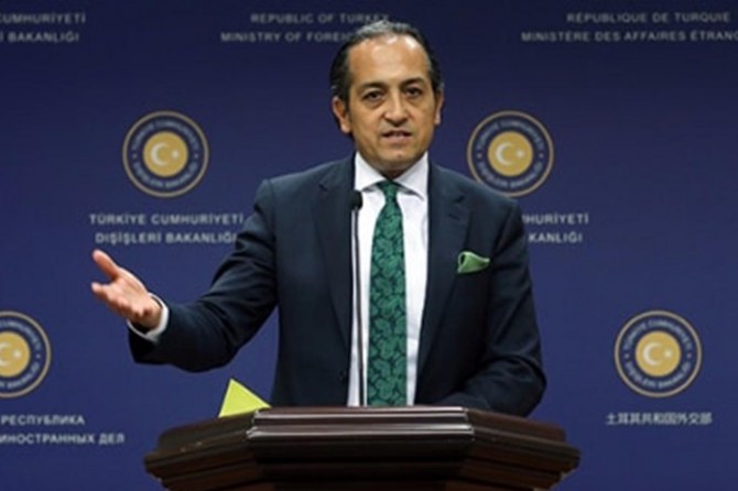 Dışişleri Bakanlığından Yunanistan'a Kıbrıs Barış Harekatı tepkisi