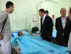 Bakan Yılmaz, Yaralı Polisleri Ziyaret Etti