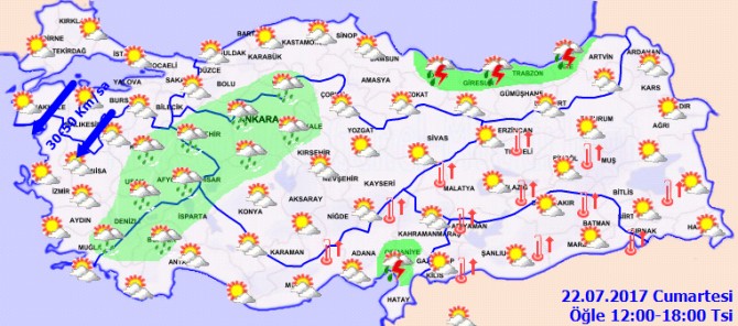 Türkiye geneli hava durumu nasıl olacak?