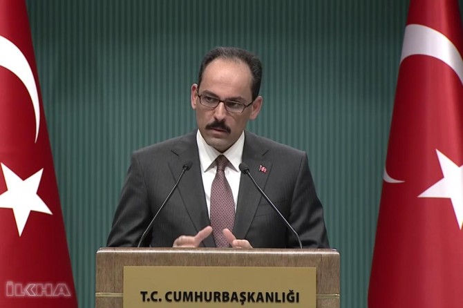 Berdevkê Serokkomartiyê Kalin: Mescîda Eqsa ne bêxwedî ye