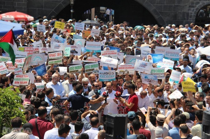 People of Diyarbakır become of one heart for Masjid al-Aqsa