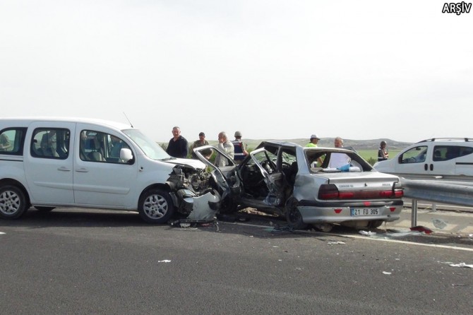 Çınar Akçomak (Berberé) yakınlarındaki trafik kazasında yaralanan Sabri Çelebi hayatını kaybetti