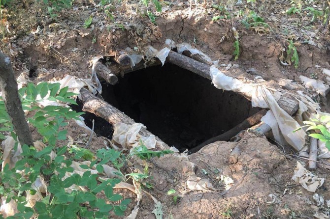 Bingöl’de 5 odalı sığınak bulundu