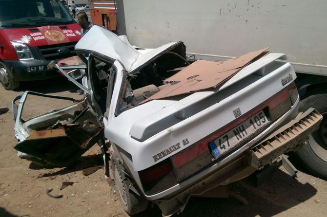 Nusaybin'de trafik kazası: Bir ölü