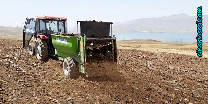 Van İpekyolu Belediyesi gübreleri değerlendiriyor
