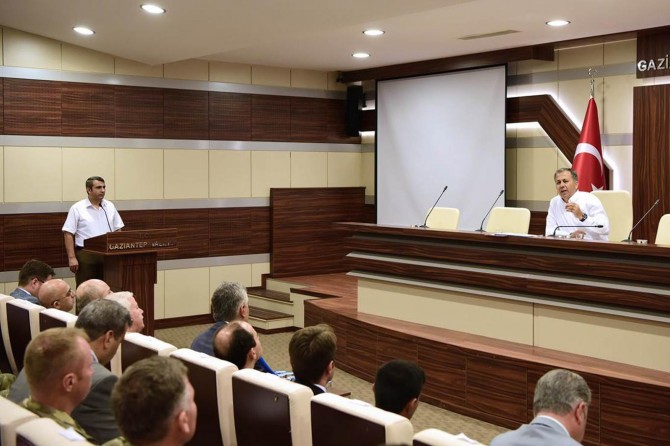 Gaziantep'te okul güvenliği toplantısı yapıldı