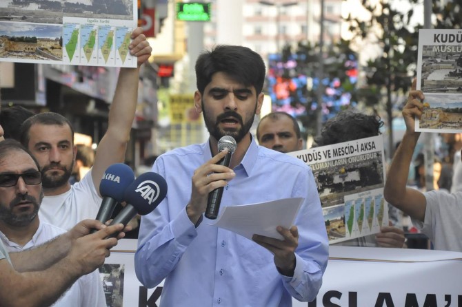 "Kudüs ve Mescid-i Aksa direnişi tüm ümmetin direnişidir"