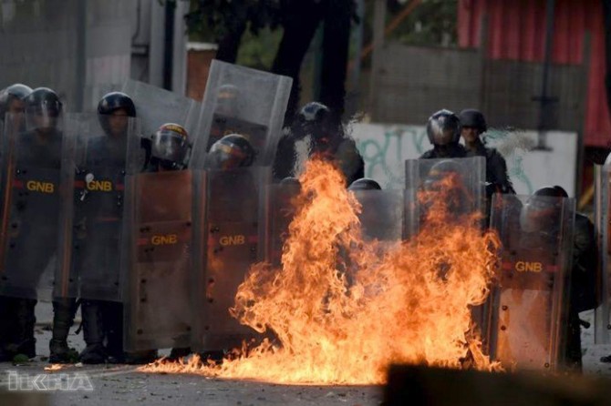 The number of deaths increases in Venezuela