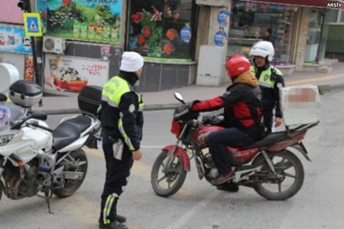 81 ilde motosiklet denetimi yapıldı