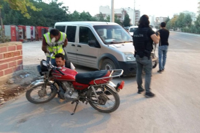 Mardin’de motor sürücülerine ceza yağdı