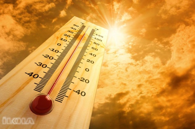 Extremely high temperature in Turkiye