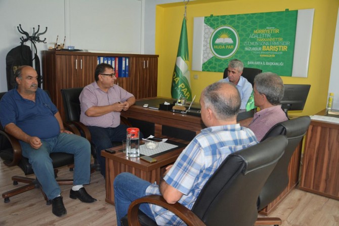 PDK-S temsilcilerinden HÜDA PAR’a ziyaret