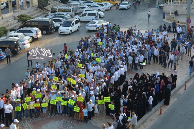 Siyonist işgalciler Batman'da tel'in edildi