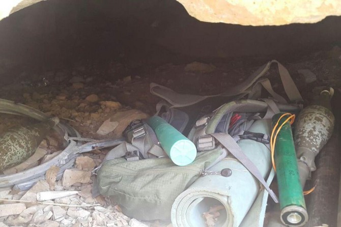 Hakkari Şemdinli’de çok sayıda mühimmat ele geçirildi