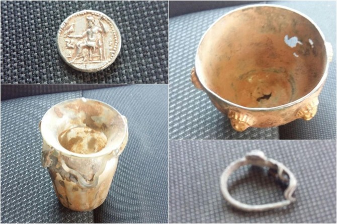 Gaziantep’te aracında tarihi eser ele geçirilen kişi gözaltına alındı